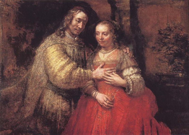 Rembrandt Harmensz Van Rijn Judebruden oil painting picture